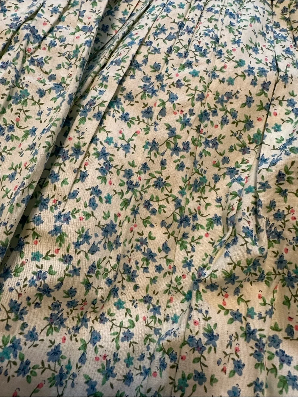 Girls' 4T Floral Smocked Collar Dress